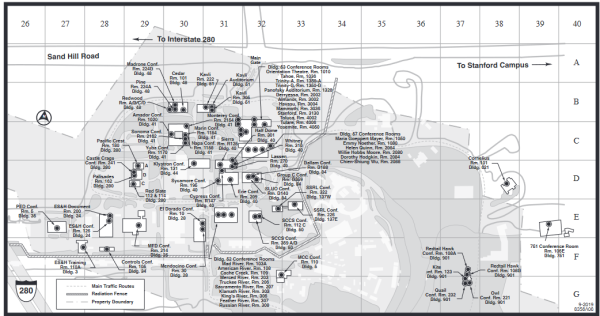 SLAC Meeting Rooms Map